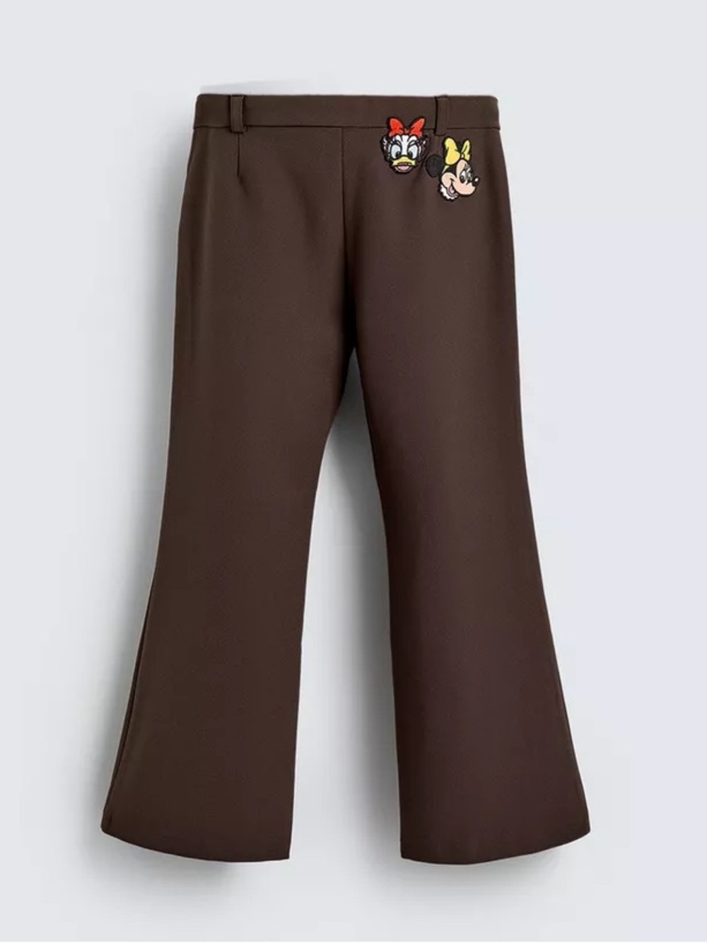NWT Zara Kids Girls FLARE FIT PATCH TROUSERS HARRY LAMBERT X DISNEY 12 - 13